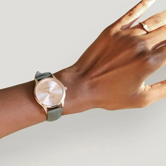 NWT Monroe Classique Wrist Watch in Sunburst Solerose Monroe Classique Watch in Sunburst Solerose main image 2